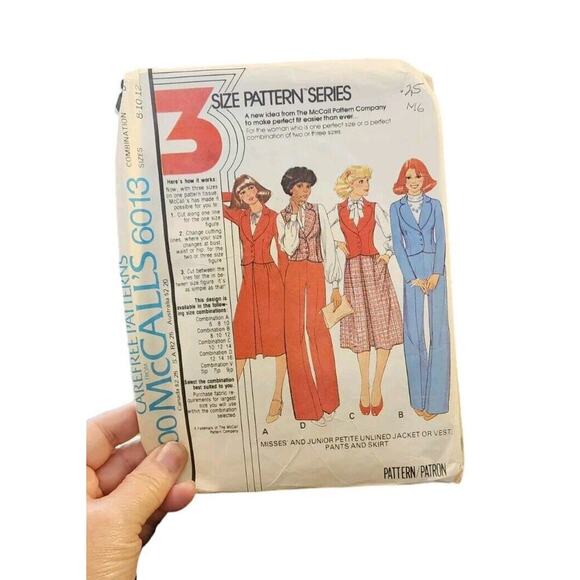 Lot of 7 Vtg Women's Sewing Patterns Dresses Skirts Crafts Cut & Uncut Most 8-12 - Picture 10 of 16